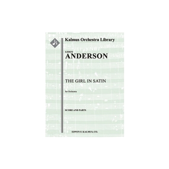 Girl in Satin, The [2+Picc.2.2.2: 3Sax(AAT; opt): 4.3.3.1: Perc(1): Str (9-8-7-6-5 in set)]