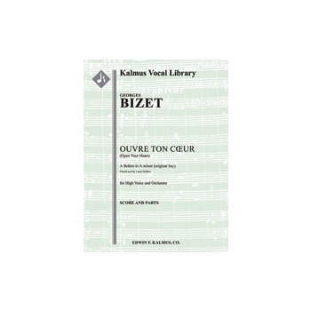 Ouvre Ton Coeur (A Minor; original key) [2.2.2.2: 4.2.3.0: Perc(1): Str (9-8-7-6-5 in Set): Solo Sop