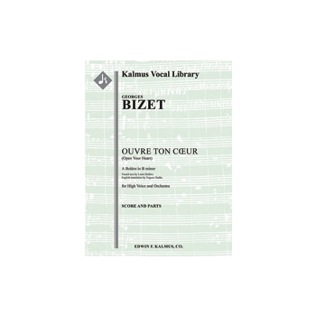 Ouvre Ton Coeur (B Minor) [2.2.2.2: 4.2.3.0: Perc(1): Str (9-8-7-6-5 in Set): Solo Soprano]