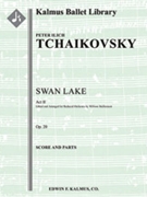 Swan Lake, Act 2 (reduced orch) [1, 1, 2, 1 - 2, 2, 2, 0, timp, perc, hp, str (2.2.1.1.1)]
