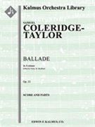 Ballade in A minor, Op. 33 [Full Orchestra, Ensemble Works]