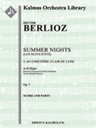 Summer Nights, Op. 7 (Les nuits d'ete): 5. Au Cimetie`re: Clair de lune [Solo Voice: 2.0.2.1: 0.0.0.