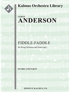 Fiddle-Faddle [Piano Solo, String Orchestra]