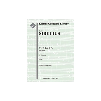 The Bard, Op. 64 [2.2.2+BCl.2: 4.2.3.0: Timp.Perc(1): Harp: Str (9-8-7-6-5 in set)]