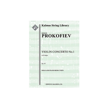Violin Concerto No. 1, Op. 19 [Violin, Solo with Piano]