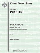 Turandot (Alfano II - Revised Completion) [Serious Opera, Orchestra Accompaniment]