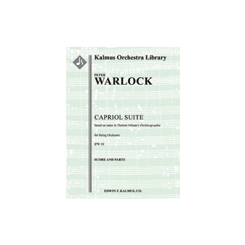 Capriol Suite for String Orchestra, IPW 10 [String Orchestra (8-8-5-5-5 in set)]