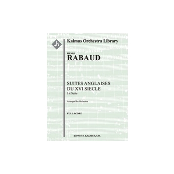 Suites Anglaises du XVI Siecle: 1st Suite [1.1.0.1: 0.2.0.0: Perc(1): Harp.Org(Harmonium).Hpschrd(Cl