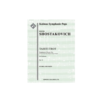 Tahiti Trot, Op. 16 [1+Picc.2.1.1: 4.2.1.0: Timp. Perc(3-4): Clst.Hp: Str (9.8.7.6.5 in set)]