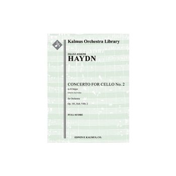 Concerto for Cello No. 2 in D, Op. 101 (Hob.VIIb:2) [0.2.0.0: 2.0.0.0: Str (4.4.3.3.3 in set): Solo