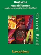 Nocturne Op. 9 No. 2 [Concert Band] by Scriabin Alexander - Reed Alfred - for Score and Parts