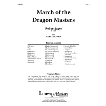March of the Dragon Masters [Concert Band]