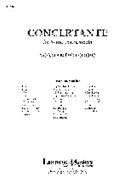 Concertante for Wind Instruments [Concert Band, Ensemble Works]
