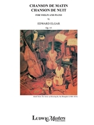 Chansons De Matin, de Nuit for Violin and Piano [Violin and Keyboard]