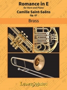Romance In E Maj Opus 67 by Saint-Saens Camille for French Horn