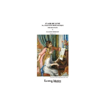 Clair de Lune (from Suite Bergamasque, CD 82/ L 75) [Solo Piano]