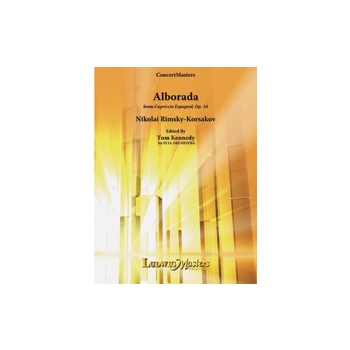 Alborada from Capriccio Espagnol [2+1Picc.2.2.2: 4.2.3.1: 5 Perc: Strings (9.8.7.6.5)]