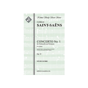 Concerto for Cello No. 1 in A minor, Op. 33 [2.2.2.2: 2.2.0.0: Timp: Str (9-8-7-6-5 in set): Solo Ce