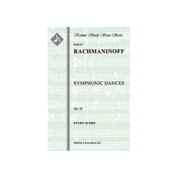 Symphonic Dances, Op. 45 [2+Picc.2+EH.2+BCl.2+CBsn: ASax: 4.3.3.1: Timp.Perc: Hp.Pno: Str: FULL SCOR
