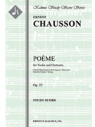 Poeme for Violin and Orchestra, Op. 25 [Full Orchestra, Solo Strings with Ensemble]