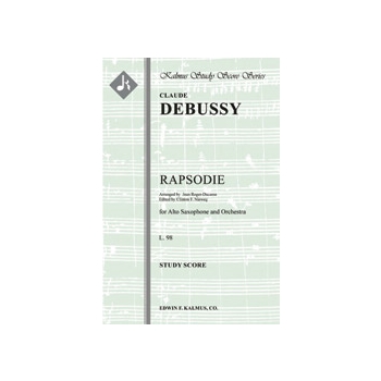Rapsodie for Saxophone and Orchestra, L. 98 [3.2+EH.2.2: 4.2.3.1: Timp.Perc(3): Hp: Str (9-8-7-6-5 i