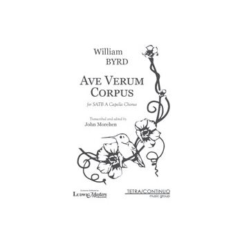 Ave Verum Corpus [SATB a cappella (rehearsal keyboard accompaniment included)]
