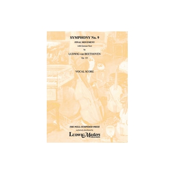 Symphony No. 9 in D minor, Op. 125 'Choral' (vocal score) [Solo SATB: Mx Chor: Pno accomp.]