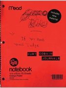 Kurt Cobain Journals by Cobain Kurt Kurt Cobain for Book