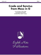 Credo and Sanctus (from Mass in G) by Schubert Franz - Bray Kenneth - for Brass Choi