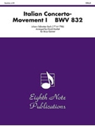 Italian Concerto BWV 832 (Movement I) by Bach Johann Sebastian - Marlatt David - for Brass Quintet