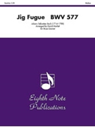 Jig Fugue BWV 577 by Bach Johann Sebastian - Marlatt David - for Brass Quintet