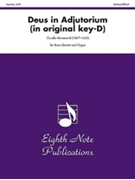 Deus in Adjutorium (in original key of D) by Monteverdi Claudio for Brass Quintet