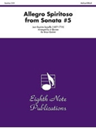 Allegro Spiritoso (from Sonata No. 5) by Senaille Jean-Baptiste - Bjornes Bill - for Brass Quintet