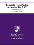 Concerto (from l'Estro Armonico Op. 3 No. 9) by Vivaldi Antonio Lucio for Brass Quintet