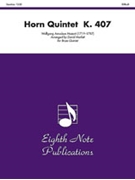Horn Quintet K. 407 by Mozart Wolfgang Amadeus - Marlatt David - for Brass Quintet