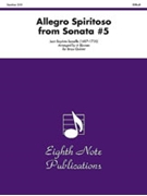 Allegro Spiritoso (from Sonata No. 5) by Senaille Jean-Baptiste - Bjornes Bill - for Brass Quintet
