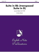 Suite in B-Flat (transposed Suite in D) by Clarke Jeremiah for Brass Quintet