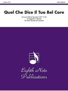 Quel Che Dice Il Tuo Bel Core by Giovanni Battista - Bjornes Bill - for Brass Quintet