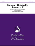 Sonata (originally Sonata A 7) by Biber Heinrich Ignaz Franz - Marlatt David - for Brass Quintet