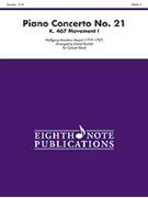 Piano Concerto #21 K.467 Mvt I by Mozart Wolfgang Amadeus - Marlatt David - for Piano Solo w/ Band