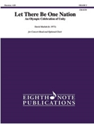 Let There Be One Nation [Concert Band] by Marlatt David for Conductor Score and Parts