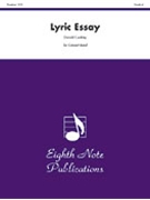 Lyric Essay by Coakley Donald for Concert Band