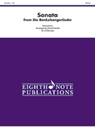 Sonata from Die Bankelsangerlieder by Anonymous - Marlatt David - for Clarinet Sextet