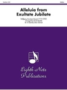 Alleluia from Exultate Jubilate by Mozart Wolfgang Amadeus - Marlatt David - for Clarinet Choir