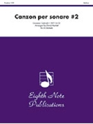 Canzon per Sonare No. 2 by Gabrieli Giovanni - Marlatt David - for Clarinet