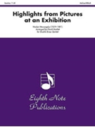 Pictures At An Exhibition Highlights by Mussorgsky Modest - Marlatt David - for Brass Ensemble