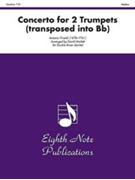 Concerto for Two Trumpets (transposed into B-Flat) by Vivaldi Antonio Lucio - Marlatt David - for Brass Quintet