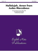 Hallelujah Amen (from Judas Maccabeus) by Handel George Frideric - Marlatt David - for Brass Quintet