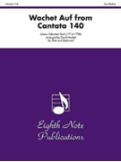 Wachet Auf (from Cantata 140) by Bach Johann Sebastian - Marlatt David - for Flute and Piano