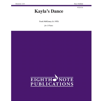 Kayla's Dance [3 Flutes]